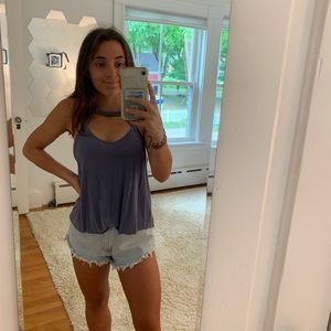 American Eagle purple soft and sexy tank